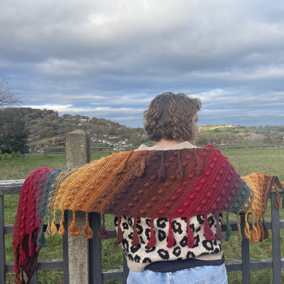 Falling Leaves - Sjaal
3