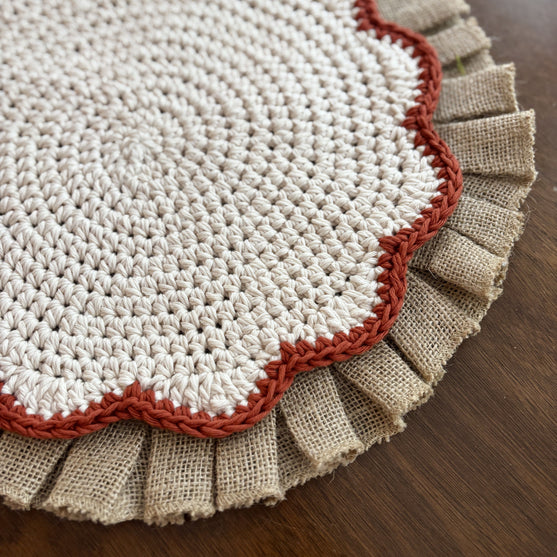 Schulpen - Ronde placemat
3