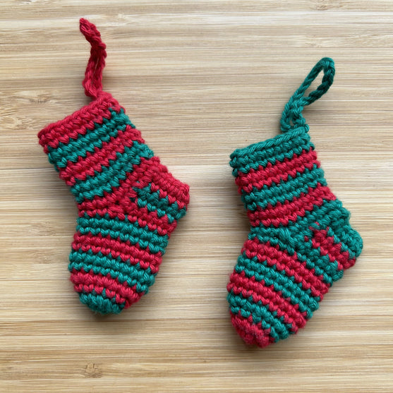 Elf Sock - Kerstboomversiering
4