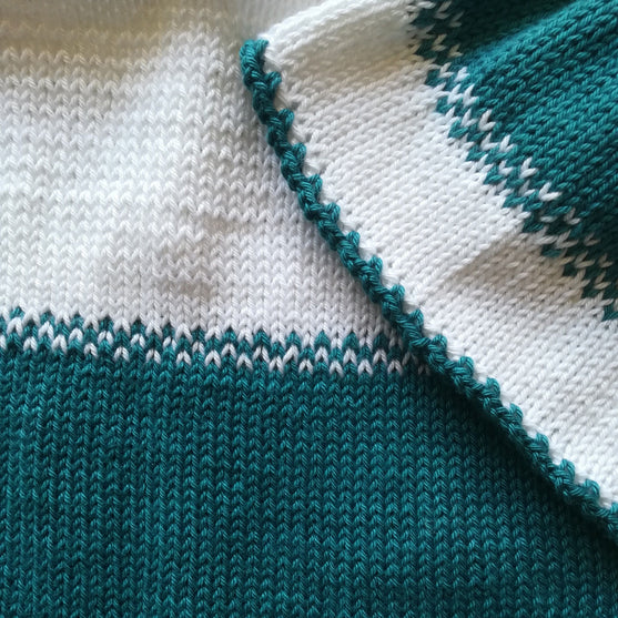 Teal Darling - Babyjurk en muts
3