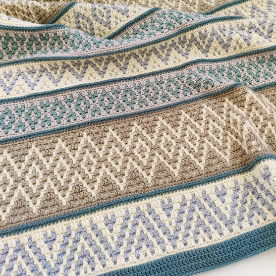 Sea Crystals - Deken
4