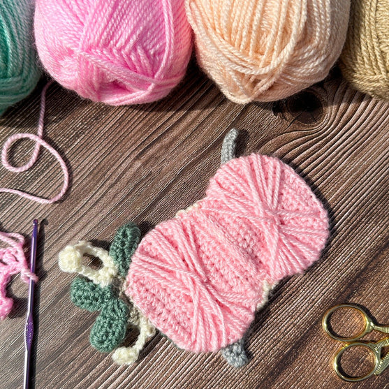 Garen en haaknaald - Applicatie
4