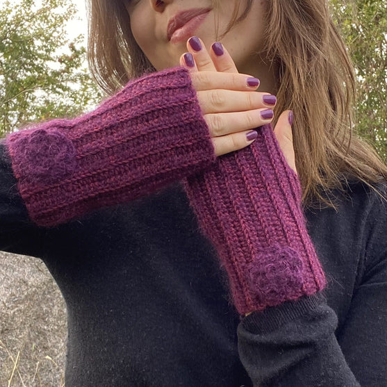 Frozen Rose - Polswarmers
2