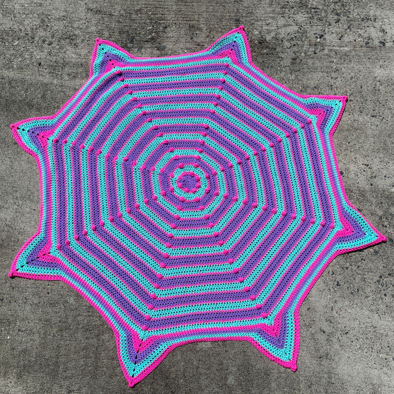 Puff Mandala - Plaid
5