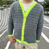 Contrast Cardi - Kindervest
3