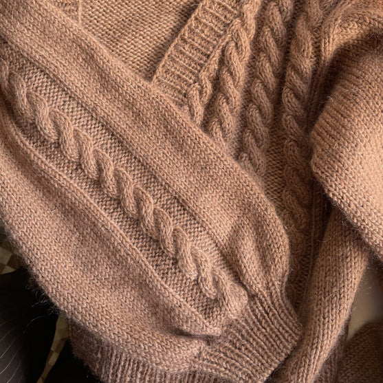 Fall Cables Cardi - Vest
4
