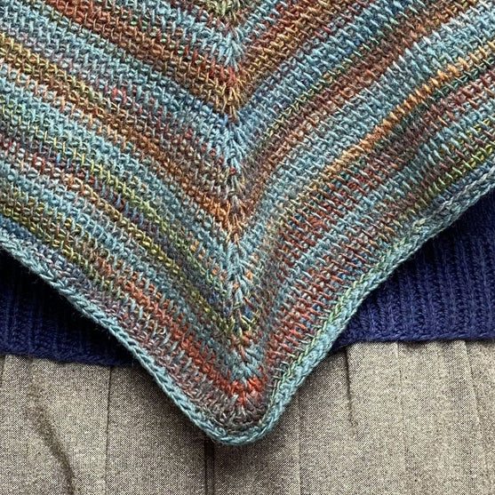 Jasmin - Sjaal in tunisch haken
8