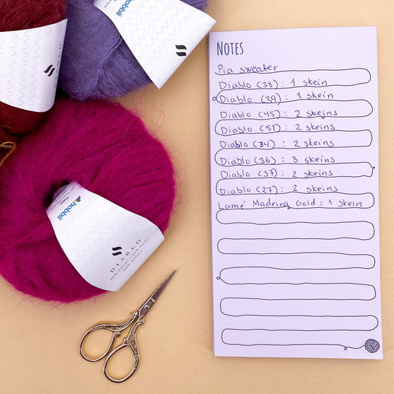 Notitieblok - Yarn Ball - Hobbii
2