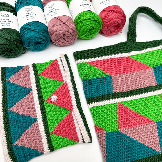 Retro - Tote Bag en Buidel
7