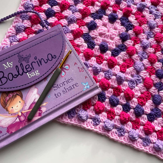 Bella’s Bobble Granny Square - Deken
2