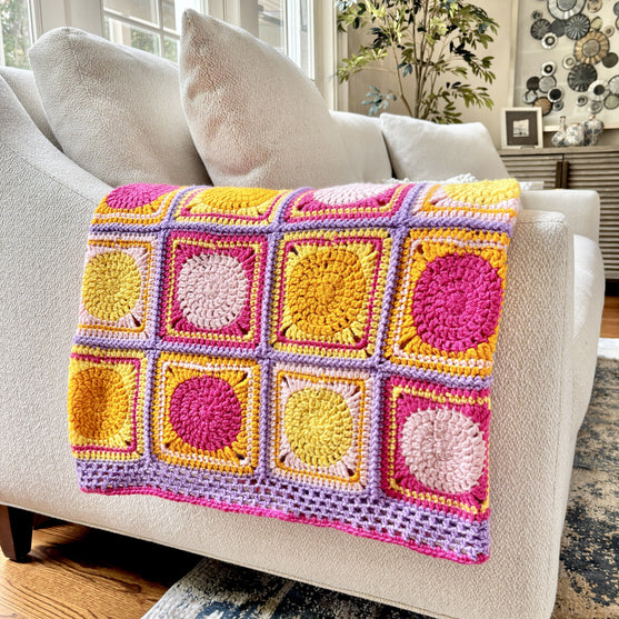 Retro Circles - Deken
2