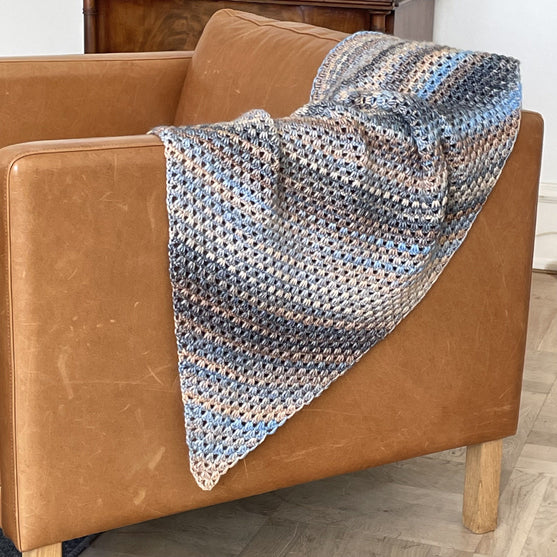 Lacy Afternoon - Sjaal in tunisch haken
2