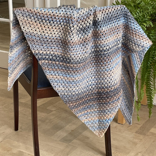 Lacy Afternoon - Sjaal in tunisch haken