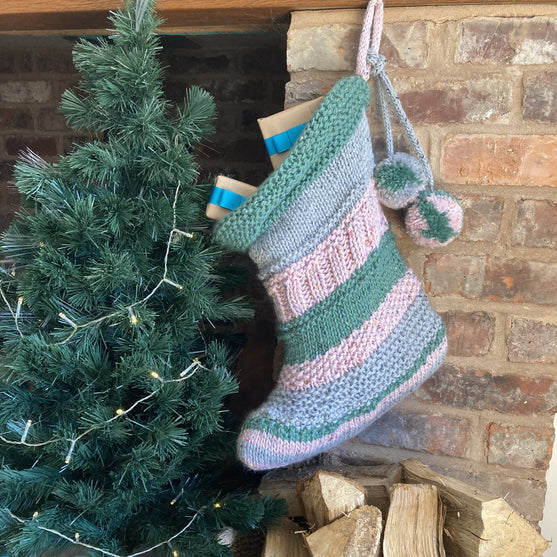 Jumbo Tweed - Kerstsok
1