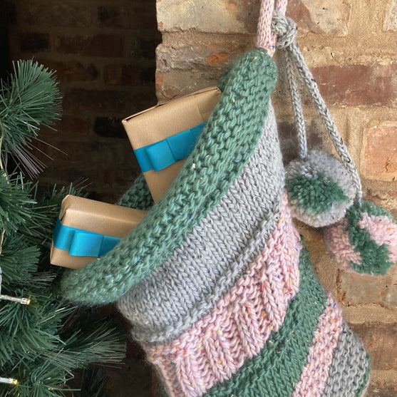 Jumbo Tweed - Kerstsok
4