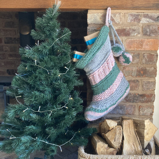 Jumbo Tweed - Kerstsok
5