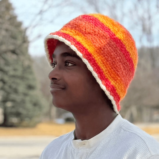 Fuzzy Sunrise - Bucket Hat