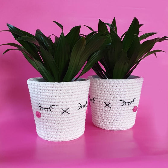 Kawaii Lieve bloempotten
1