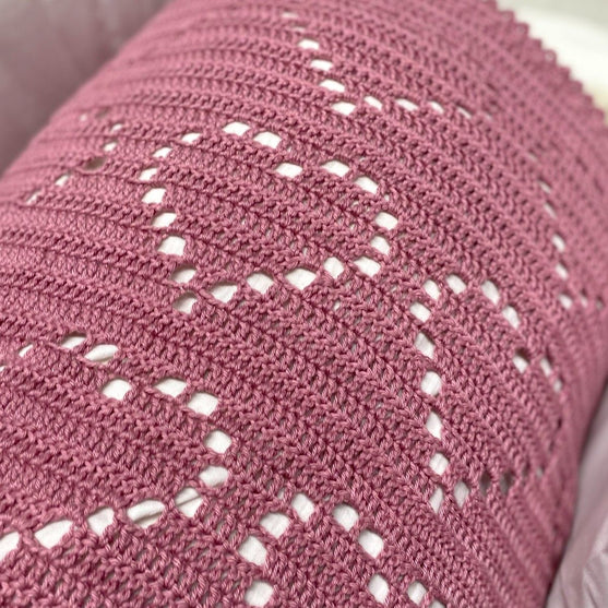 Lovely Hearts Bamboo - Babydeken
3