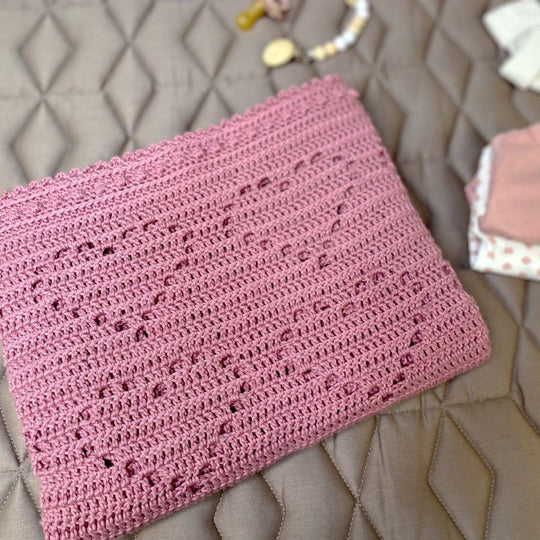 Lovely Hearts Bamboo - Babydeken