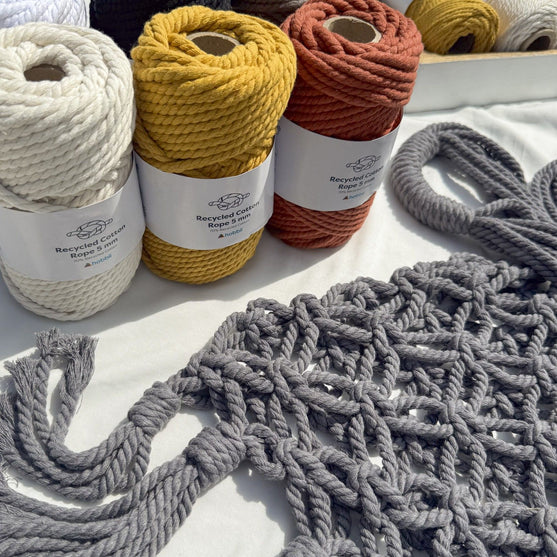 Recycled Cotton Rope (5 mm) - Hobbii
4