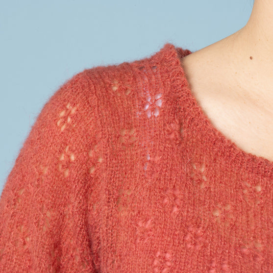 Martha - Trui met ajourpatroon
4