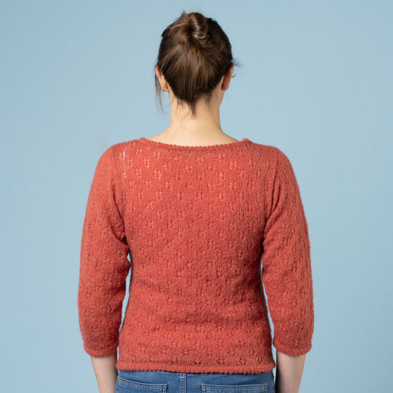 Martha - Trui met ajourpatroon
7