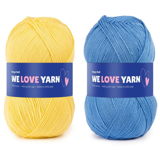 Mega Ball 400 g - We Love Yarn
1