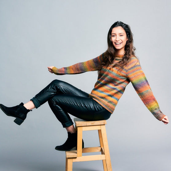 Mette - Top-down Trui
4