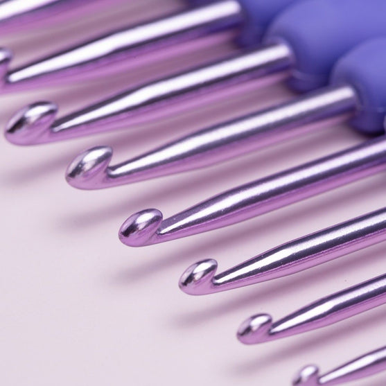 Cosmo Haaknaaldenset - 9 maten - Wisteria - Hobbii
4