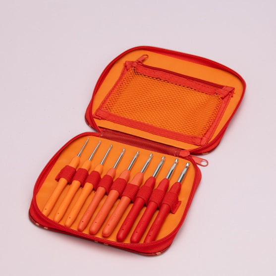 Easy Touch Haaknaaldenset - Berry - 9 maten - Hobbii
2