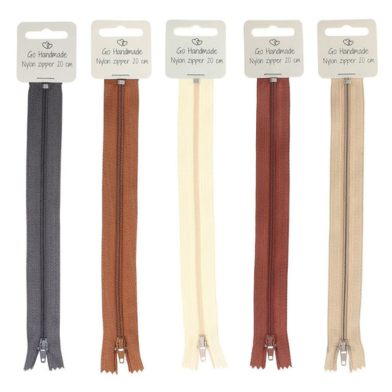 Nylon rits - Go Handmade
2