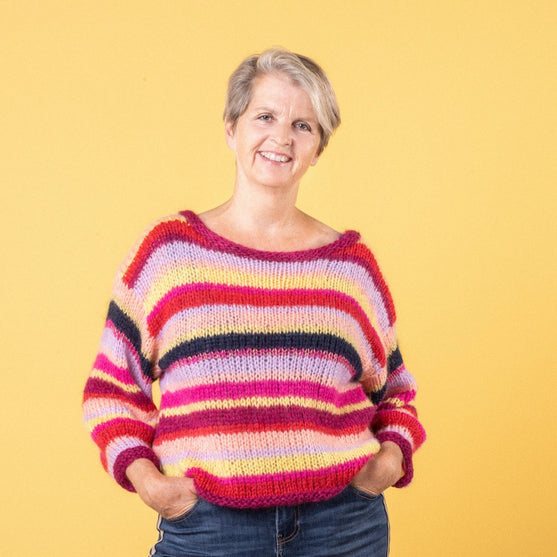 Pia - Trui - Pink Collection
2