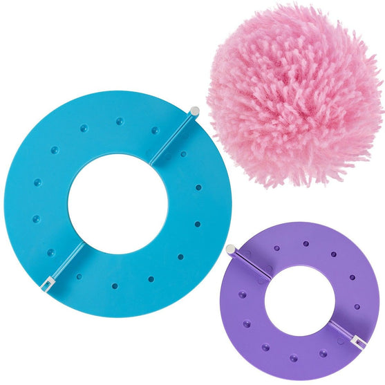 Hoop Jumbo Pompom Maker - Hobbii
1