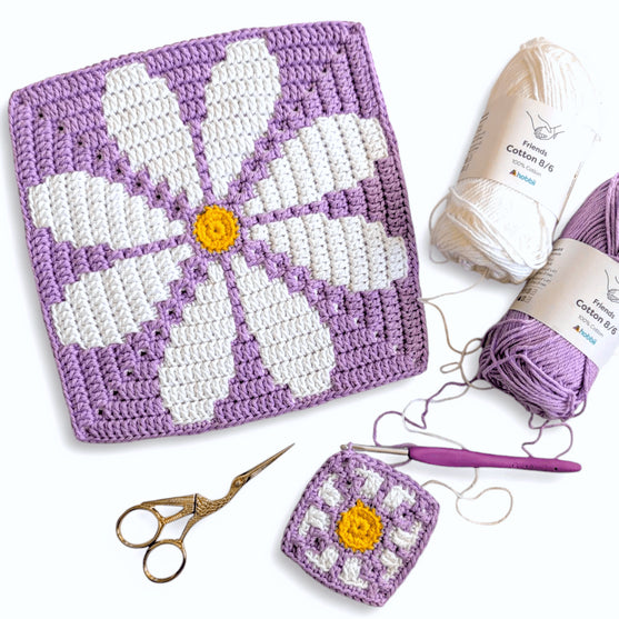 Daisy Dreams - Mozaïek Vierkant
1