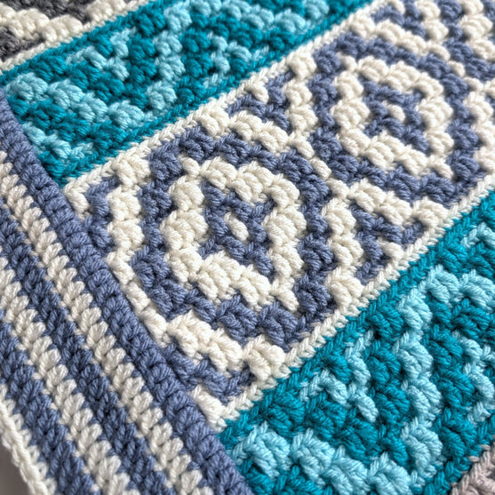 Ocean Kisses - Deken
5