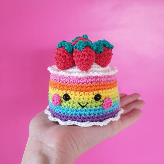 Kawaii Regenboog - Cake