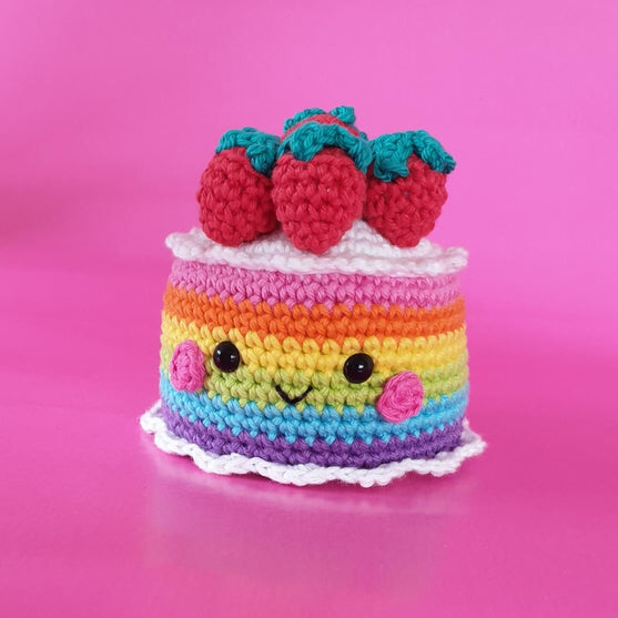 Kawaii Regenboog - Cake
2