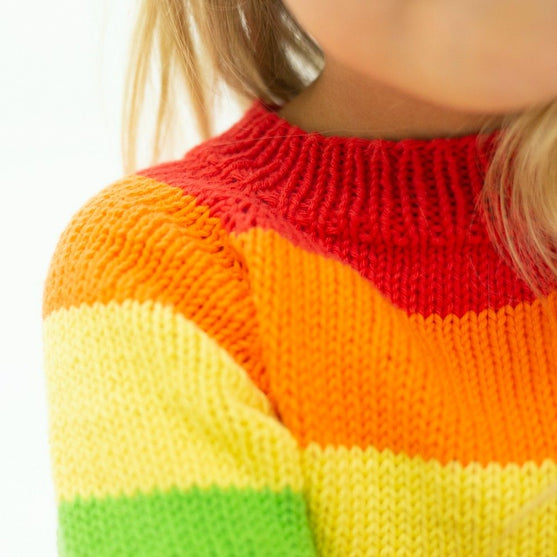 Rainbow - Kindertrui met korte mouwen
5