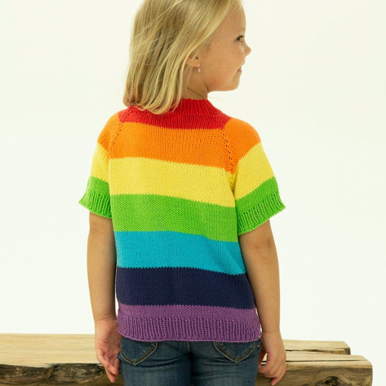 Rainbow - Kindertrui met korte mouwen
2