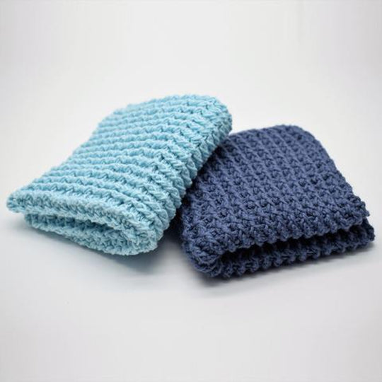 Vaatdoek in enkel rib