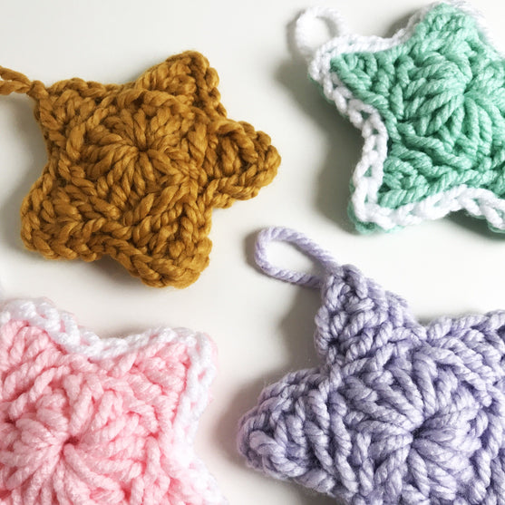 Padded Stars - Kerstdecoratie
1