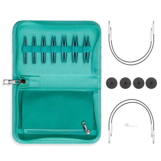 Stellar Mini verwisselbare Rondbreinaaldenset - Emerald - Hobbii