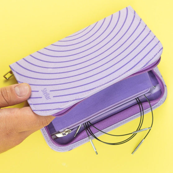 Stellar Korte verwisselbare rondbreinaaldenset Essential - Amethyst - Hobbii
4