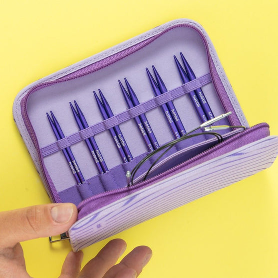 Stellar Korte verwisselbare rondbreinaaldenset Essential - Amethyst - Hobbii
3