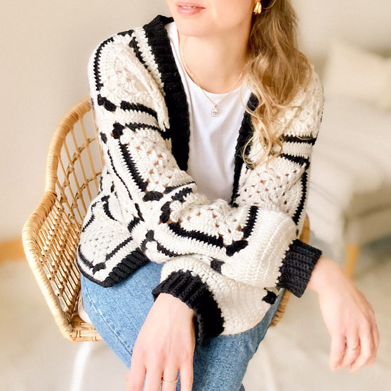 The Chess Cardigan - Vest
2