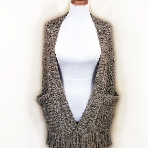 Shanti - Sjaal met zakken
1