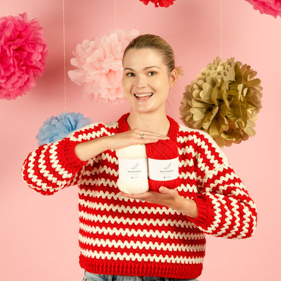 Candy Cane Stripes - Trui
2