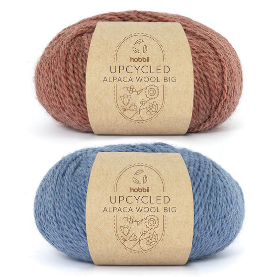 Upcycled Alpaca Wool Big (Limited Edition) - Upcycled
1