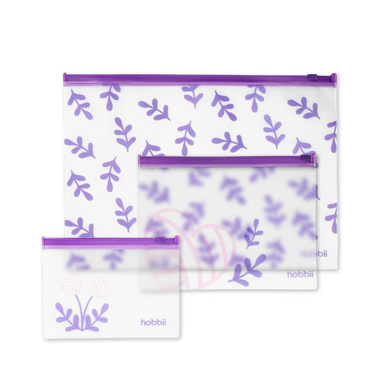 Zipper Bags (3 stuks) - Hobbii
2